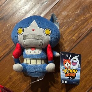 Yo-kai Watch Plush Figure Robonyan NWT 2015